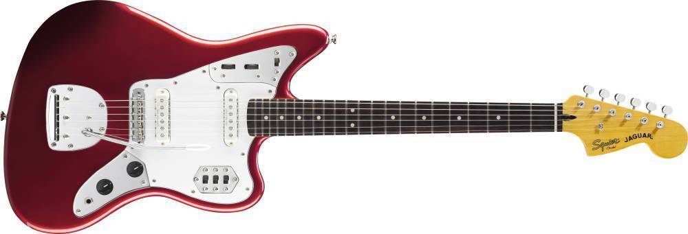 Squier Vintage Modified Jaguar - Candy Apple Red | Long