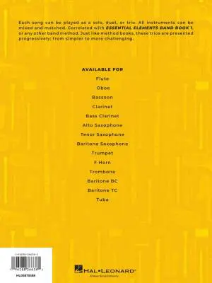 Essential Elements Flex-Trios - Sparke - Trumpet - Book