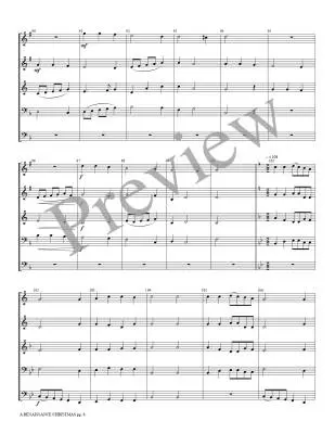 Renaissance Christmas - Treybig - Brass Quintet