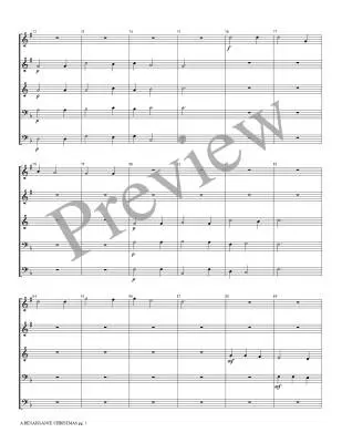 Renaissance Christmas - Treybig - Brass Quintet