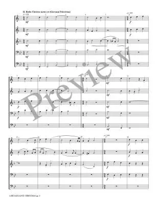 Renaissance Christmas - Treybig - Brass Quintet