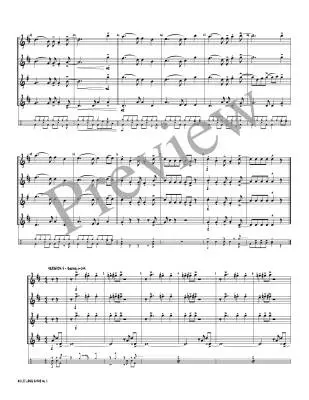 Auld Lange Syne - Meeboer - Saxophone Quartet (AATB)/Opt. Drums