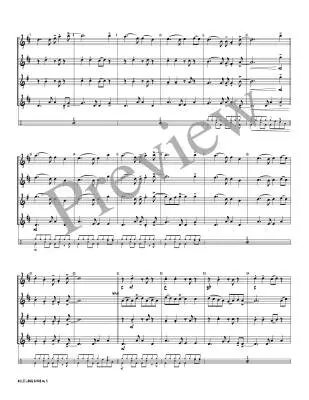 Auld Lange Syne - Meeboer - Saxophone Quartet (AATB)/Opt. Drums