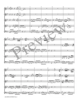 Aria From Concerto No.3 - Telemann/Marlatt - Flexible Woodwind Ensemble