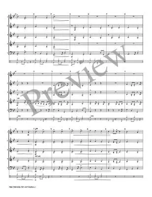 These Three Kings, They Like To Swing - Meeboer - Flexible Woodwind Ensemble