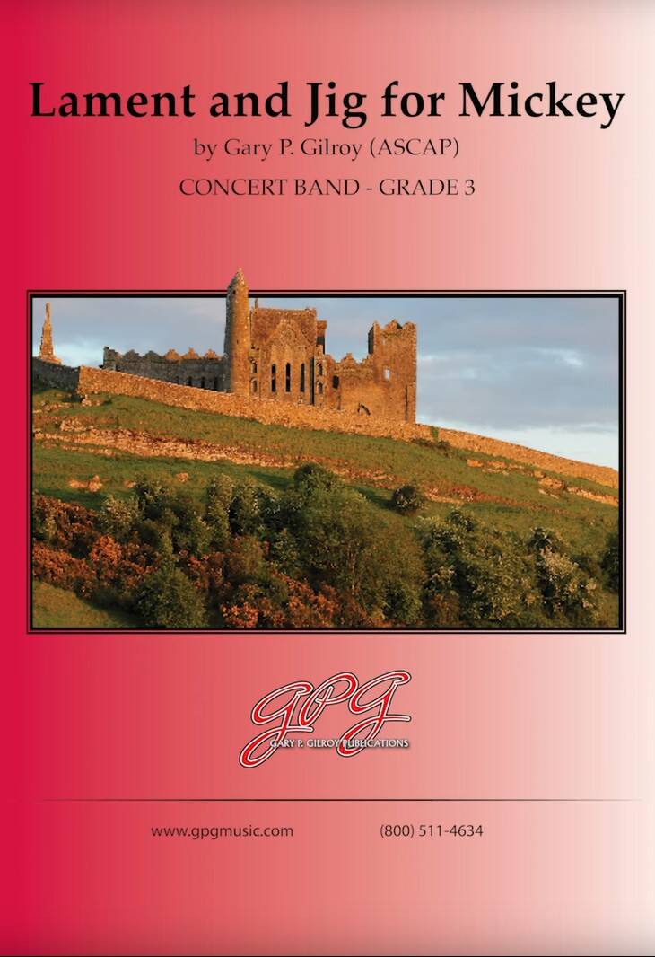 Lament and Jig for Mickey - Gilroy - Concert Band - Gr. 3