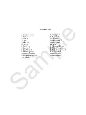 Lament and Jig for Mickey - Gilroy - Concert Band - Gr. 3