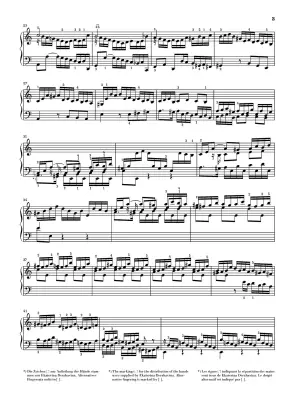 English Suite No. 2 in A Minor, BWV. 807 - Bach/Scheideler - Piano - Sheet