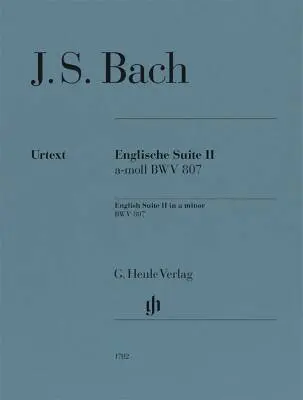 G. Henle Verlag - English Suite No. 2 in A Minor, BWV. 807 - Bach/Scheideler - Piano - Sheet