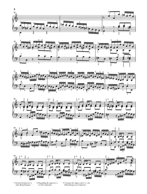 English Suite No. 2 in A Minor, BWV. 807 - Bach/Scheideler - Piano - Sheet