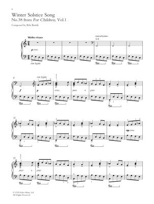 The Faber Music Winter Piano Anthology - Book