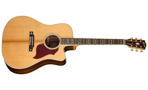 Gibson - Songwriter Recording Artist EC Acoustic/Electric Guitar with Hardshell Case - Antique Natural