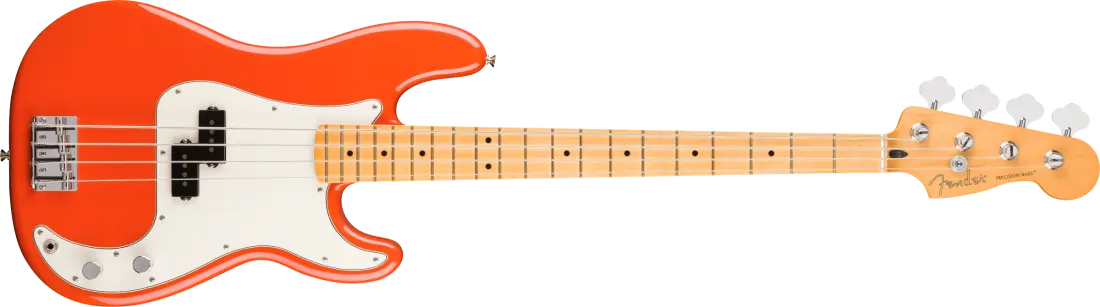 Player II Precision Bass, Maple Fingerboard - Rallye Orange