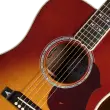 Songwriter Recording Artist Acoustic/Electric Guitar with Hardshell Case - Rosewood Burst