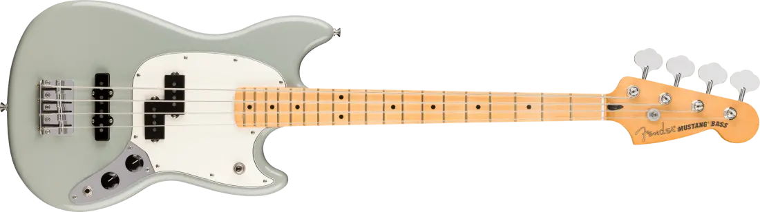 Player II Mustang Bass PJ, Maple Fingerboard - Cactus Gray