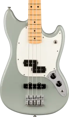 Player II Mustang Bass PJ, Maple Fingerboard - Cactus Gray