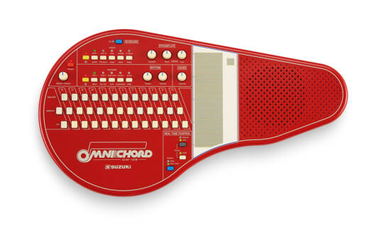 Suzuki - OM-108 Omnichord - Red