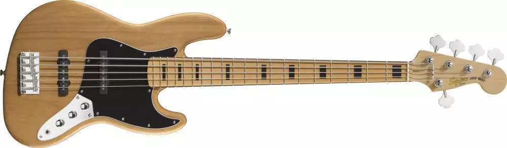 Vintage Modified Jazz Bass V - Natural