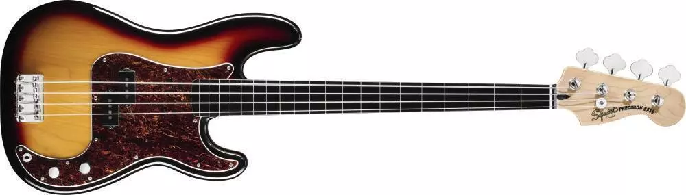 Vintage Modified Fretless Precision Bass - 3-Color Sunburst