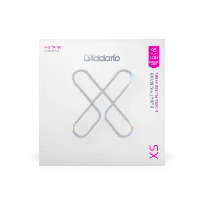 DAddario - XS Regular Light 4-String Long Scale Coated Bass Strings (45-100)