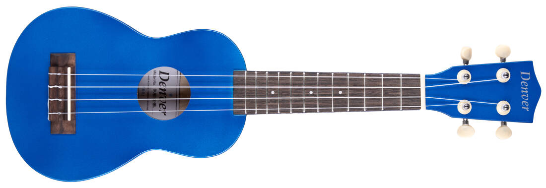 Shiny Series Soprano Ukulele - Blue