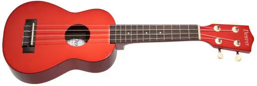 Shiny Series Soprano Ukulele - Red