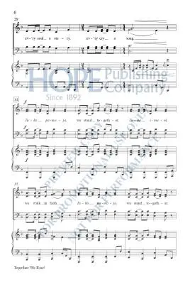 Together We Rise - Johnson - Choral Octavo - SATB Accompanied