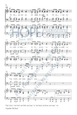 Together We Rise - Johnson - Choral Octavo - SATB Accompanied