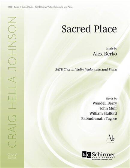 Sacred Place - Berko - Choral Octavo - SATB Accompanied