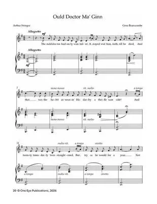 Songs of Gena�Branscombe�� Voix basse et piano�� Livre