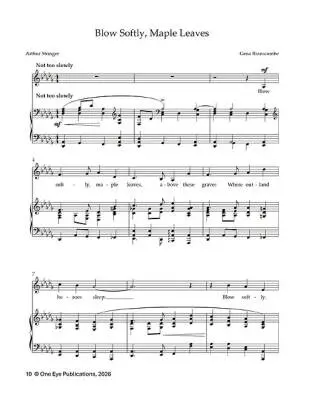 Songs of Gena�Branscombe�� Voix basse et piano�� Livre