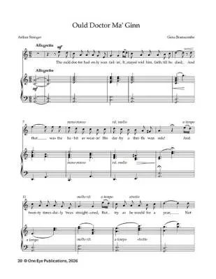 Songs of Gena Branscombe - High Voice/Piano - Book