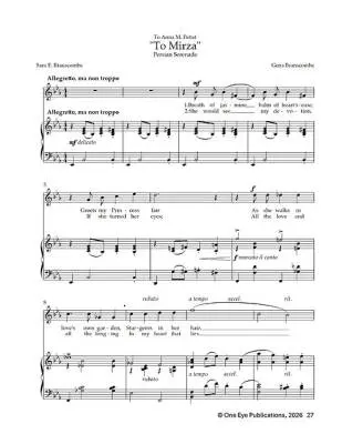 Songs of Gena Branscombe - High Voice/Piano - Book