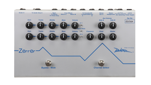 Diezel Amplification - Zerrer 2-Channel Preamp