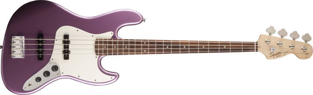 Squier Affinity Jazz Bass - Burgundy Mist Metallic | Long