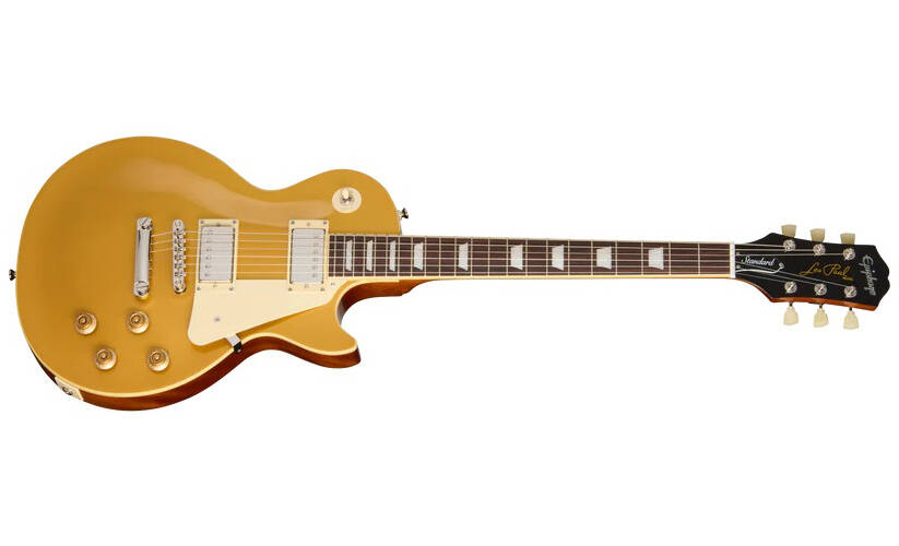 Les Paul Standard 50s Electric Guitar with Gigbag - Goldtop