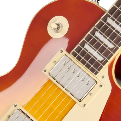 Les Paul Standard 50s Electric Guitar with Gigbag - Washed Cherry Sunburst