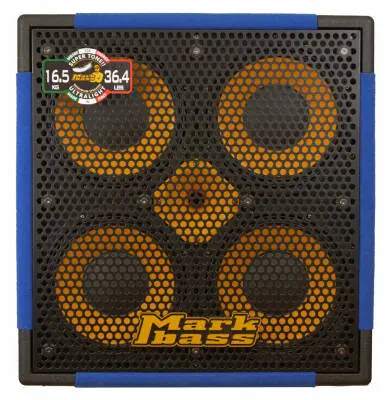 Markbass - MB58R 104 Energy Blue 4x10 Bass Cabinet - 4 ohm