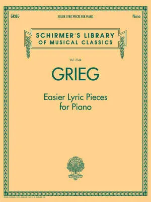 G. Schirmer Inc. - Easier Lyric Pieces - Grieg - Piano - Book