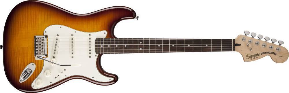 Standard Strat FMT w/Rosewood Fingerboard - Amber Sunburst