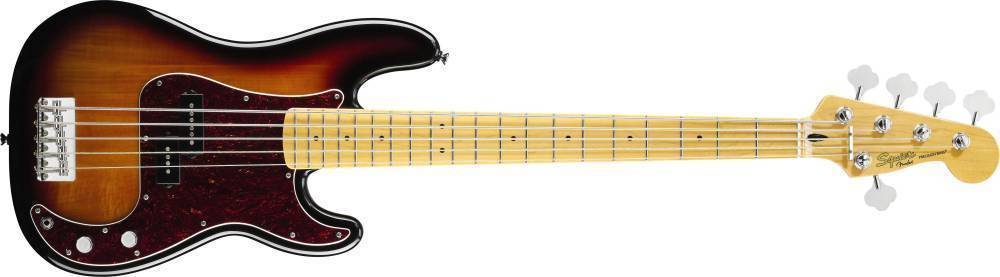 Vintage Modified Precision Bass V - 3-Color Sunburst