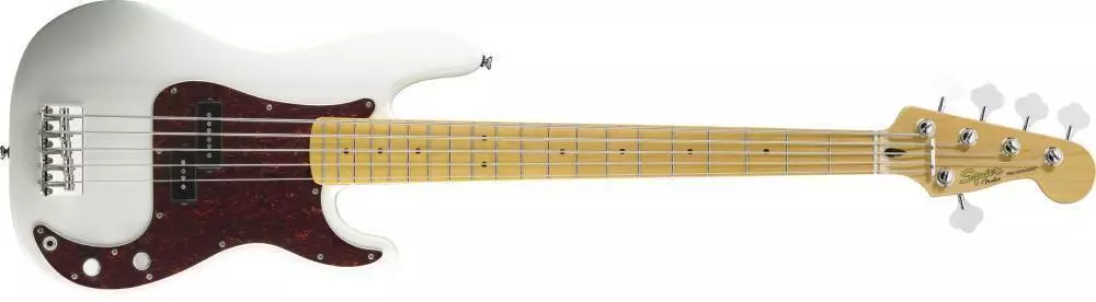 Vintage Modified Precision Bass V - Olympic White
