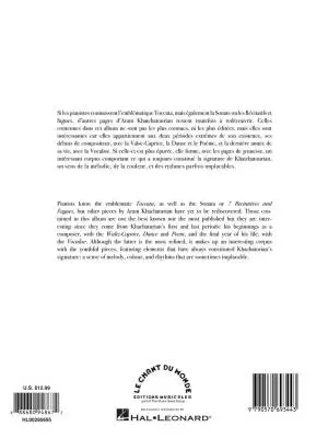 �uvres pour musique pianistique ��Khachaturian ��Piano ��Livre
