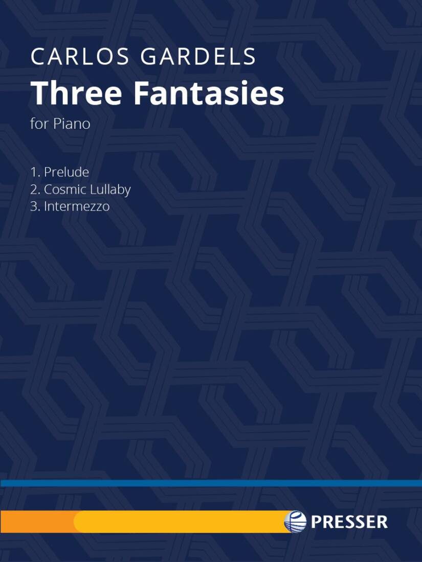 Three Fantasies - Gardels - Piano - Book