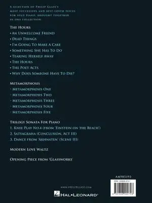 The Piano Collection - Glass - Piano - Book