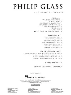 The Piano Collection - Glass - Piano - Book