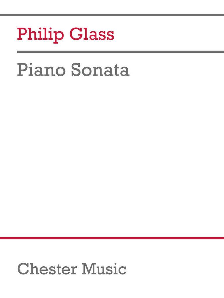 Sonata for Piano - Glass