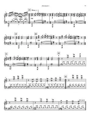 Sonata for Piano - Glass