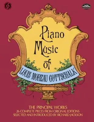 Dover Publications - Piano Music of Louis Moreau Gottschalk - Piano - Book