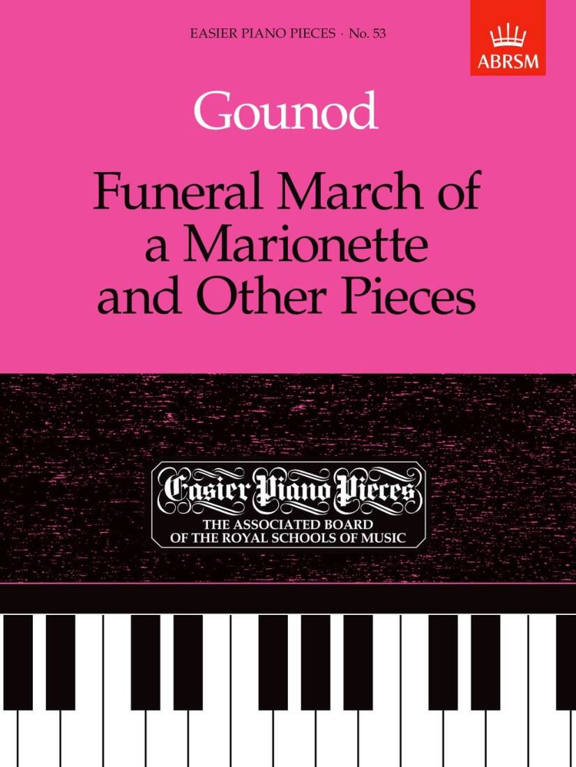 Funeral March of a Marionette and Other Pieces - Gounod - Piano - Book